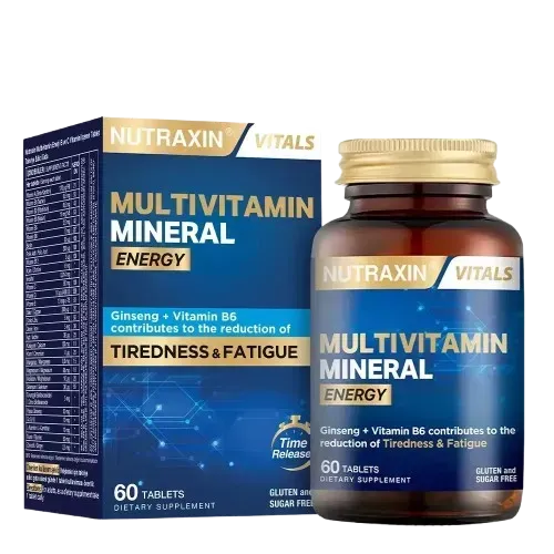 Nutraxin Мультивітамін мінерал Енергія таблетки №60