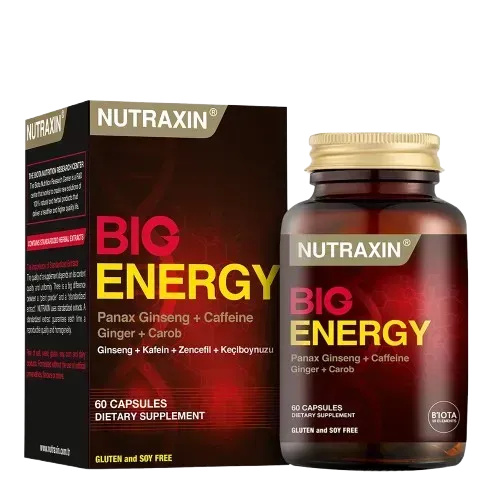 Nutraxin Велика енергія капсули №60
