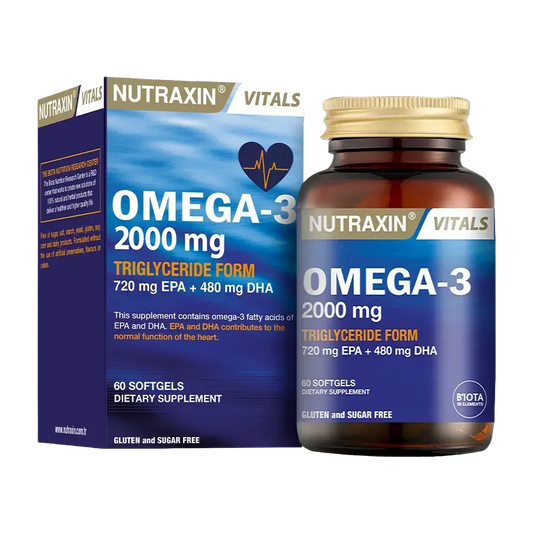 Нутраксін віталс омега-3 капс м'які 2000мг №60