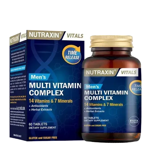 Nutraxin Мультивітамін мінерал для чоловіків таблетки №60