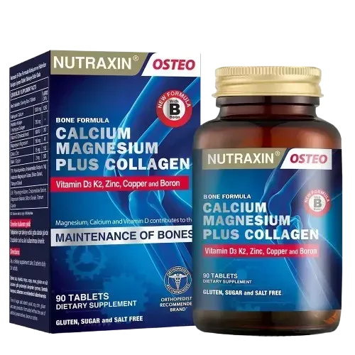 Nutraxin Остео Кальцій Магній плюс Колаген таблетки №90